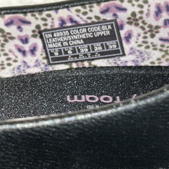 NWOT Skechers Relaxed fit memory foam size 9 ladies black slip on loafers - Picture 4 of 9